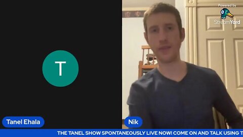 The Tanel Show Spontaneously LIVE now!