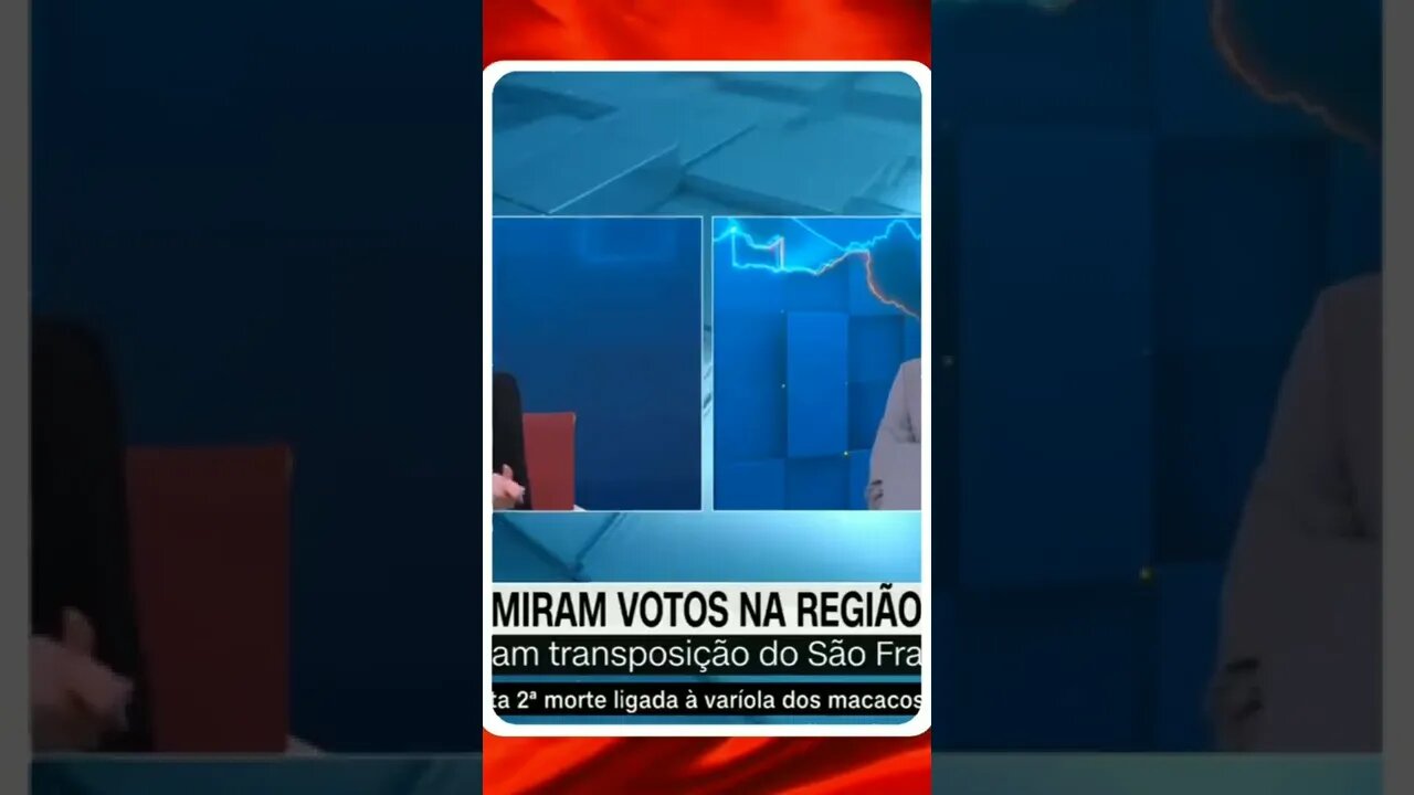 Lula e Bolsonaro citam transposição do São Francisco em campanha no nordeste | @SHORTS CNN