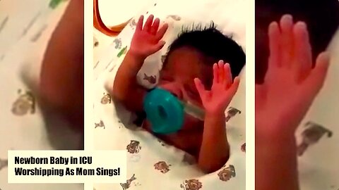 Newborn Baby In ICU || Worshipping As Mom Sings !!