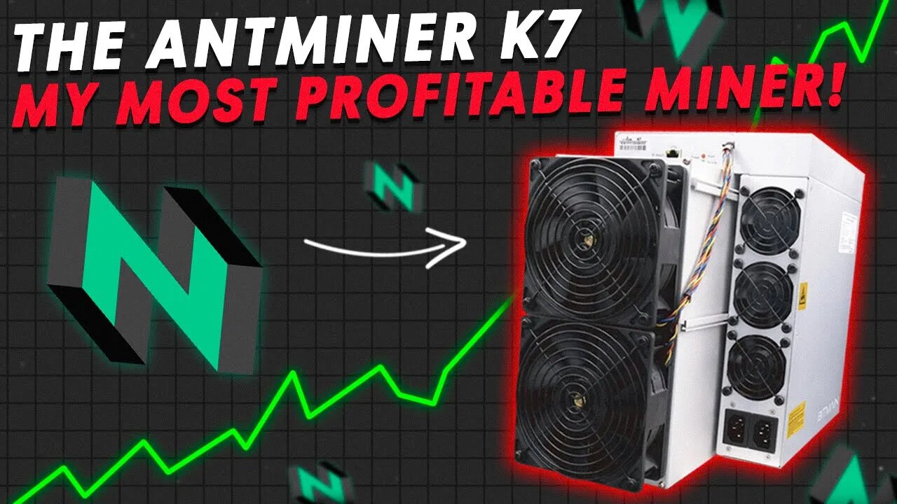 My Most Profitable Asic Miner! The Antminer K7 CKB Miner!!! (Garage Mining Update)