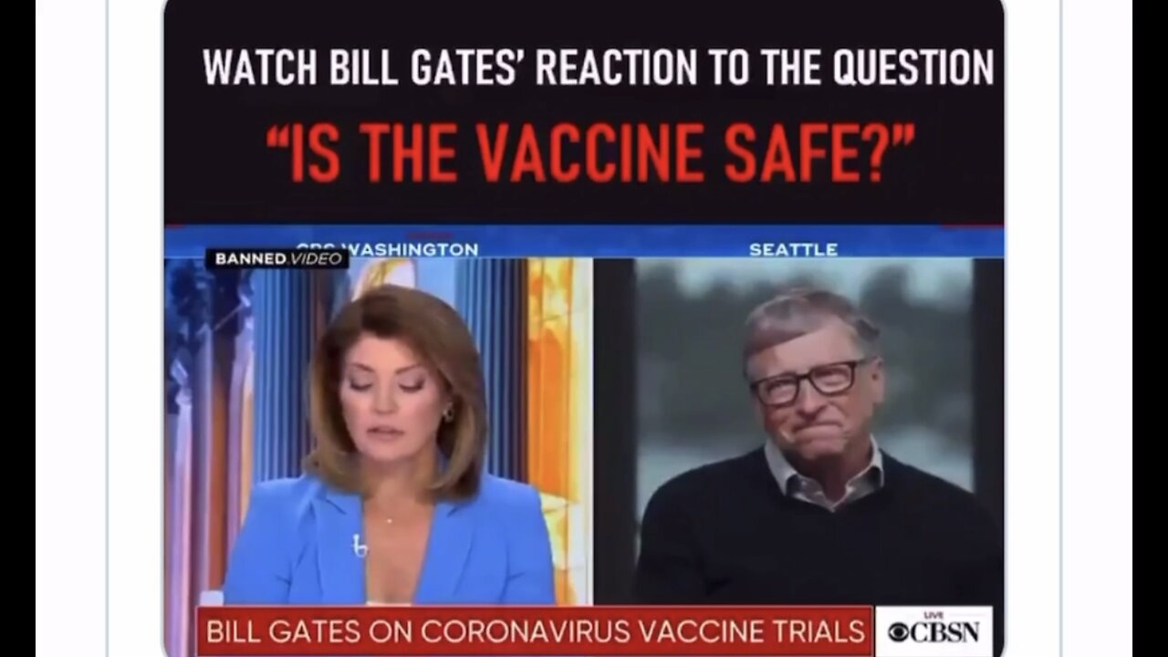 Bill Gates Trembles With Fear When Confronted About Deadly mRNA Vaccines