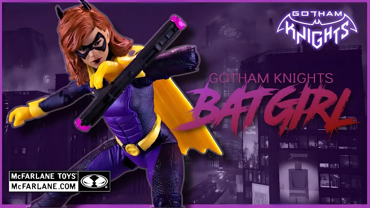 McFarlane Toys DC Multiverse Gotham Knights Batgirl Figure @The Review Spot