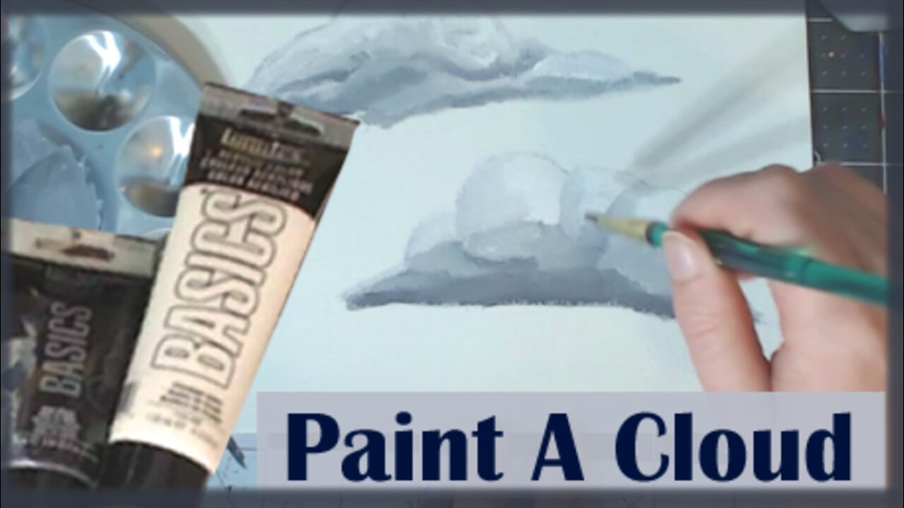 Paint A Cloud With Me! (Intermediate)