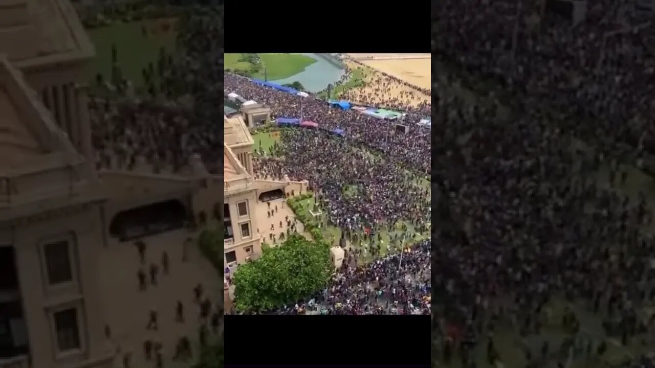 Manifestantes invadem residência do presidente do Sri Lanka