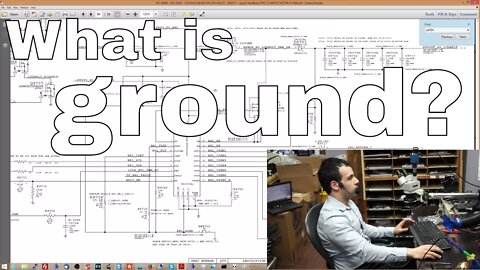 What is ground and what is its purpose in a circuit?