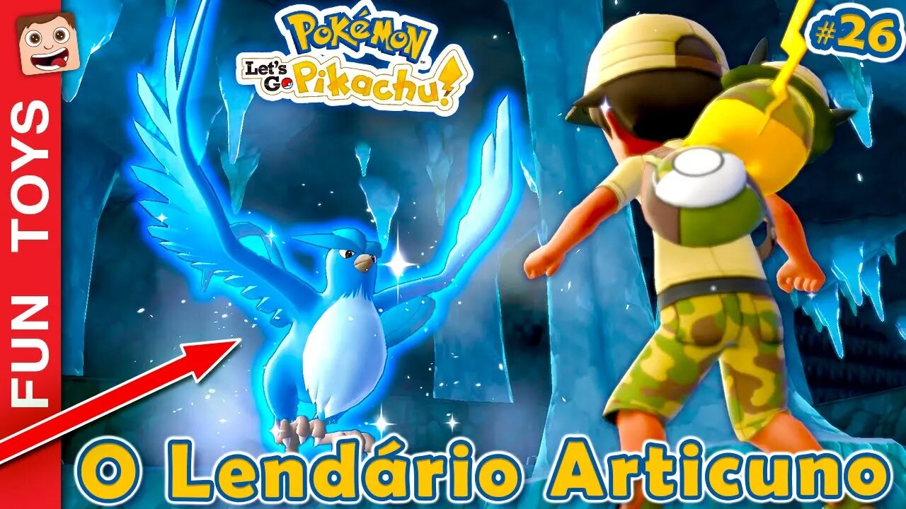 Pokémon: Let's Go #26 ⚡️ ARTICUNO - Veja ONDE pegar, COMO derrotar e como CAPTURAR este LENDÁRIO! 🐦