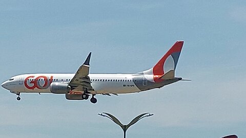 Boeing 737 MAX 8 PS-GPO coming from Brasília to Manaus