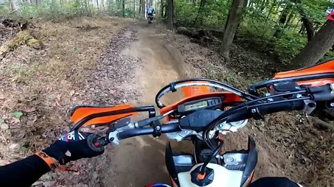 Test riding the 2020 KTM 300 XC-W TPI at Crow Canyon!