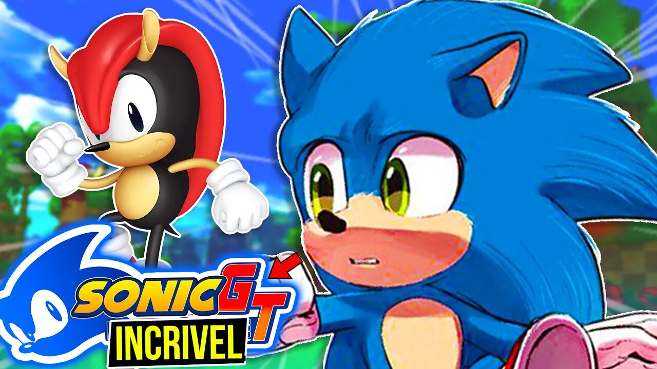 SONIC GT é o NOVO jogo INCRIVEL 3D do SONIC 😯