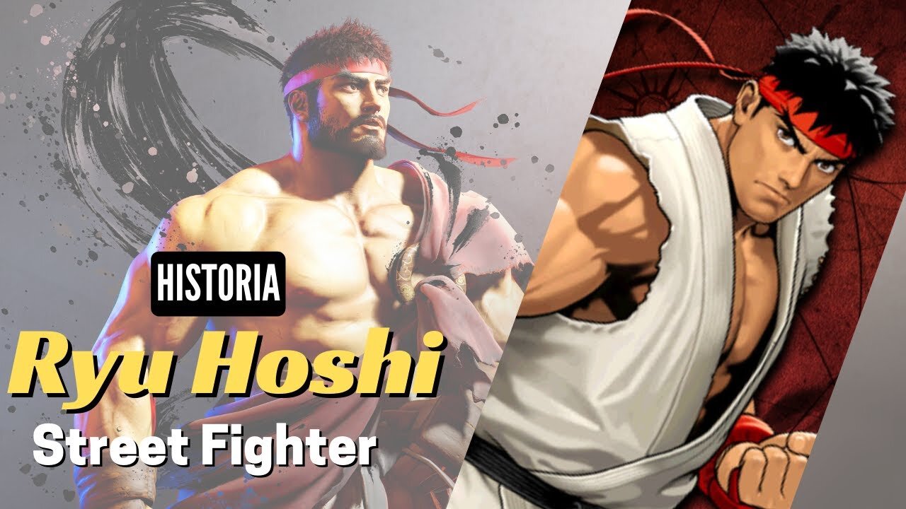 RYU HOSHI - Historia Completa - Street Fighter - Áudio biografia!