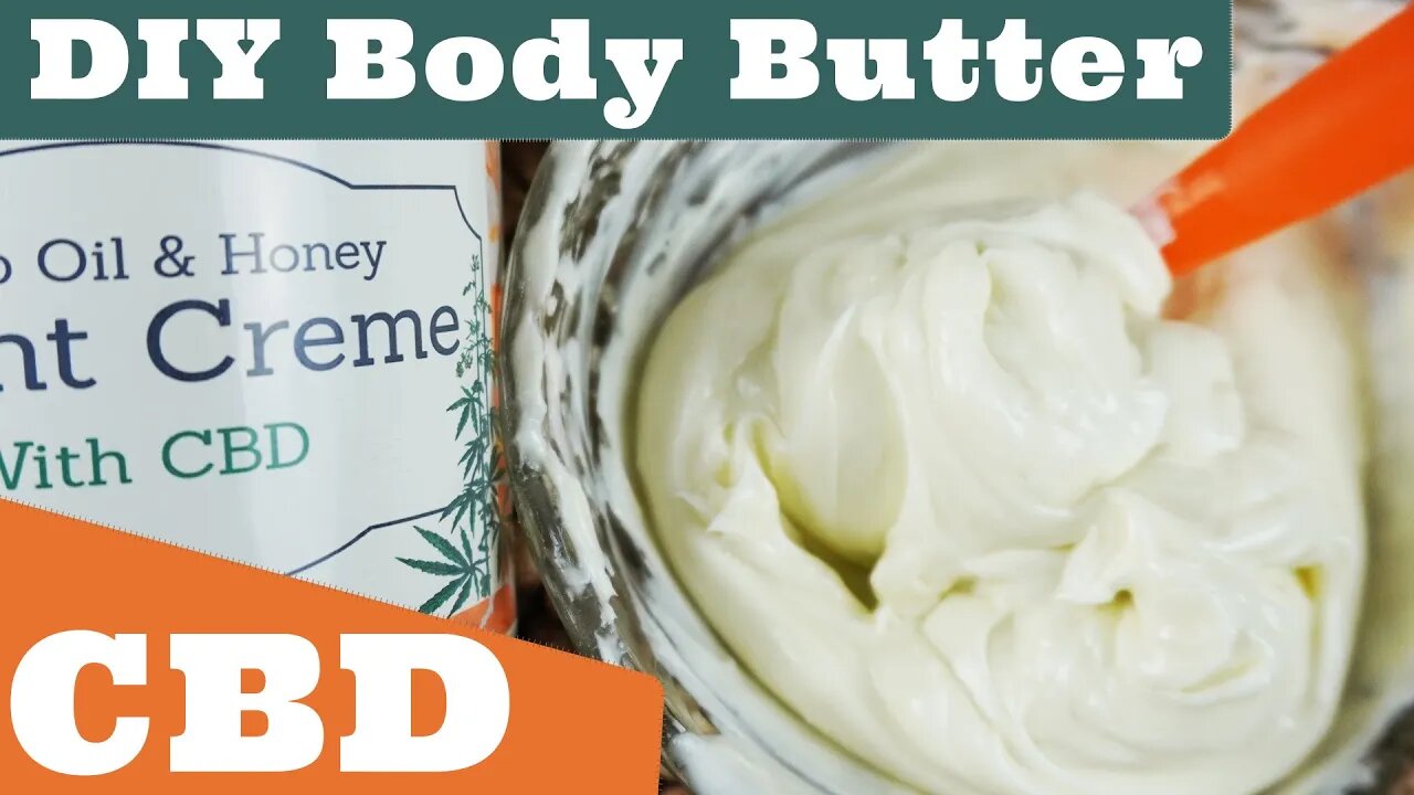 Does topical CBD creme and lotion really work? ~ Making Hemp Oil & Honey Body Butter