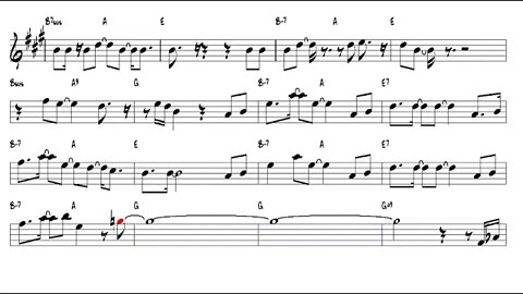 Bad Love Eric Clapton Alto Sax