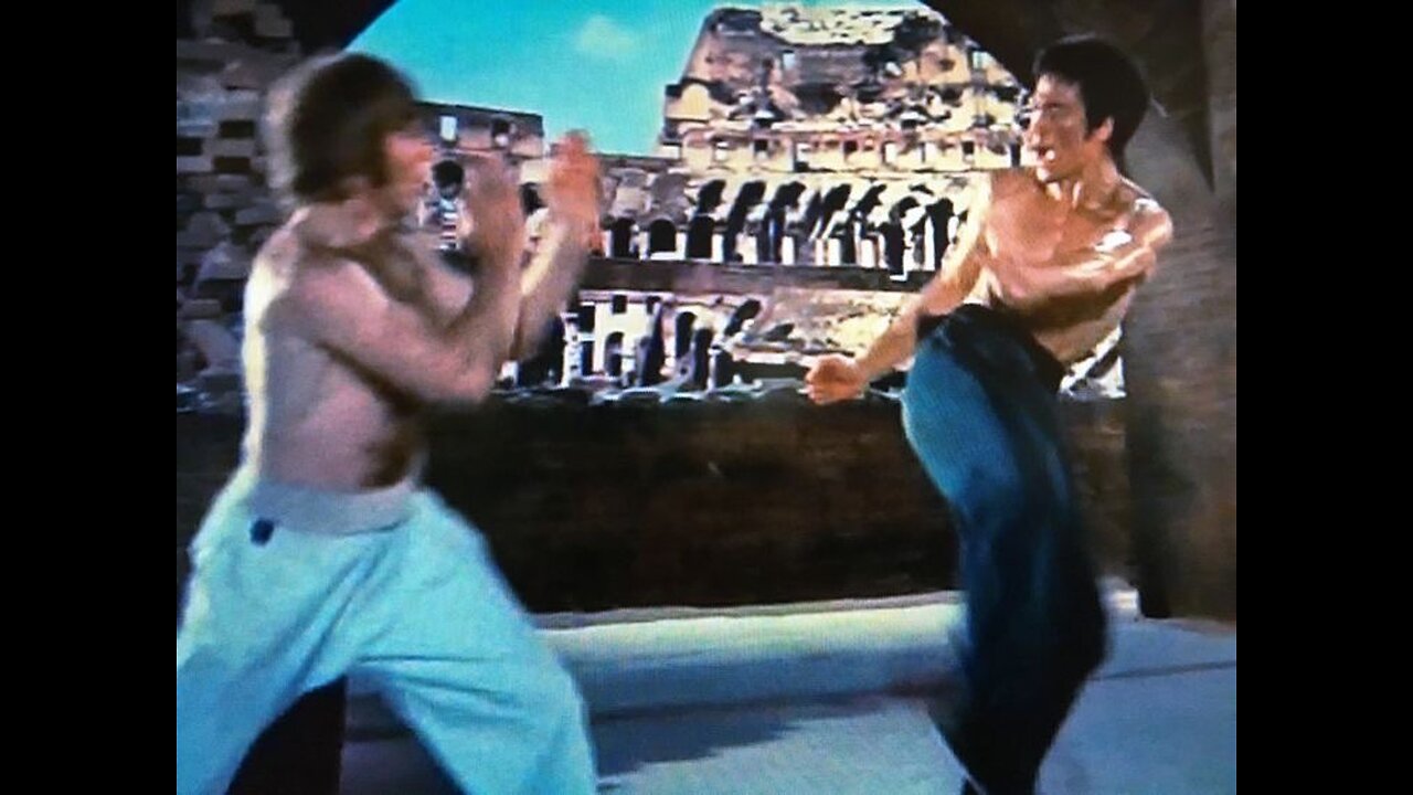 Cross kick Studio Films Bruce Lee Way of Dragon