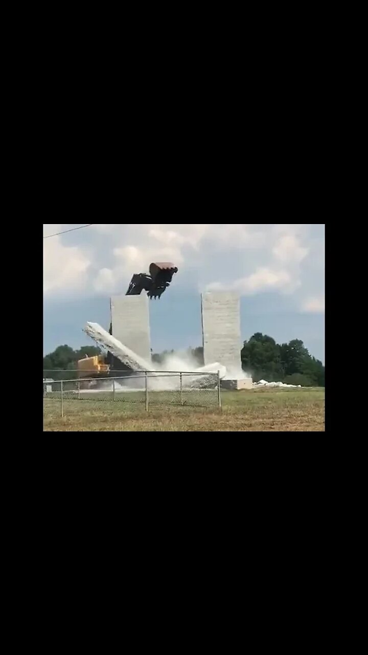 DEMOLIRAM O QUE RESTOU DAS PEDRAS GUIAS DA GEÓRGIA