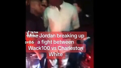 Michael Jordan breaks up Wack100 & Charleston White fight‼️