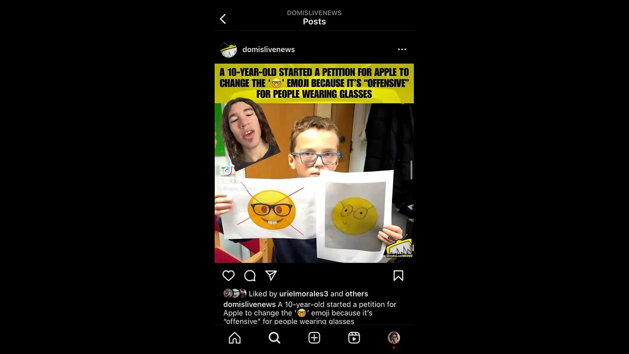 Breaking news 10 year old wants nerd emoji changed