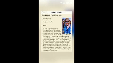 Our Lady of Walsingham