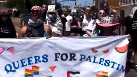 Anti-Israel Activists Declaring 'Queer Solidarity With Palestinian Resistance'