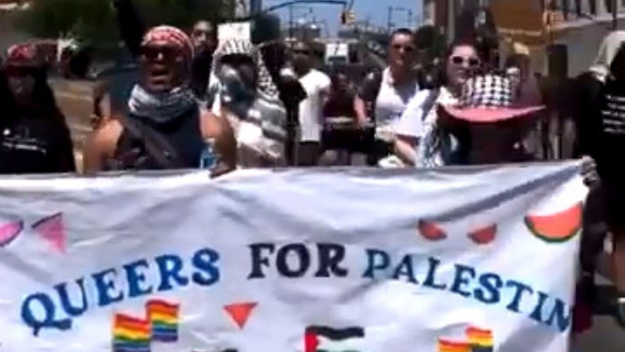 Anti-Israel Activists Declaring 'Queer Solidarity With Palestinian Resistance'