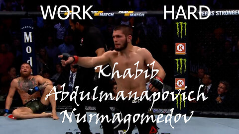 Khabib Nurmagomedov - Motivational (WORK HARD)