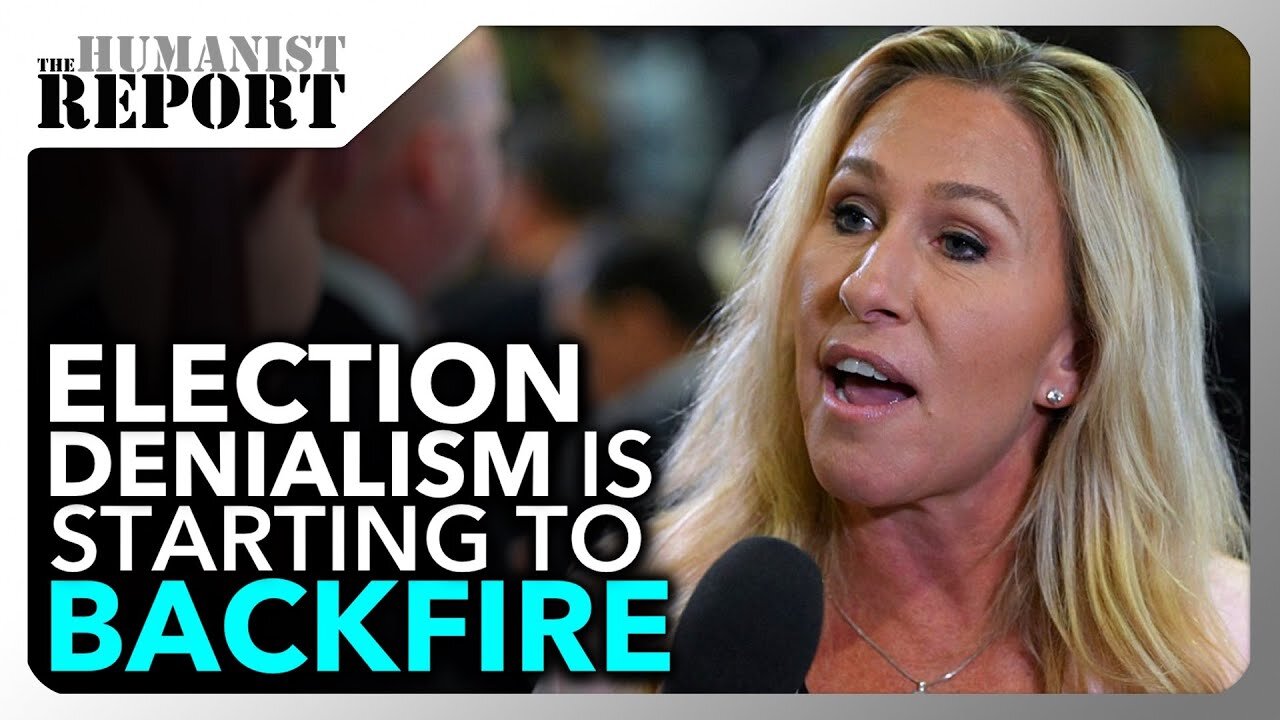 Among Republicans, only Marjorie Greene is saying the 2022 election was "stolen."