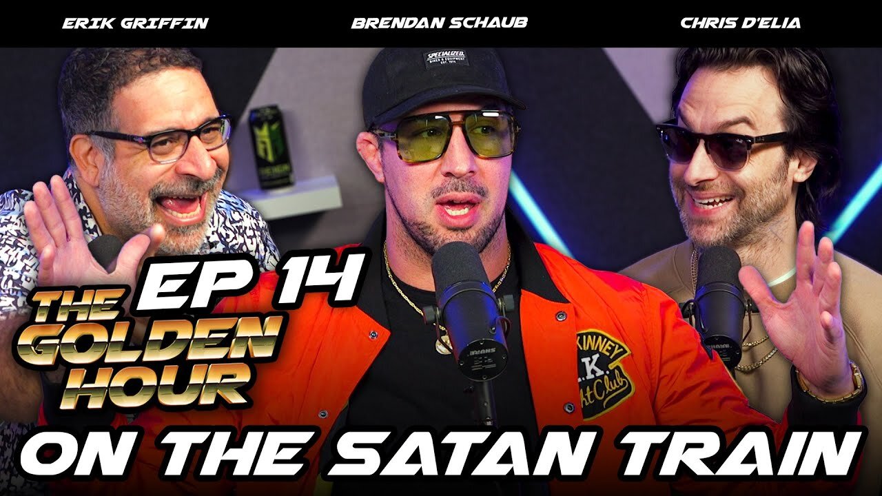 14 On the Satan Train #14 w Brendan Schaub, Erik Griffin, & Chris D'Elia (Chipmunk Version)
