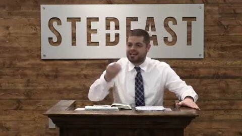 Genesis 3 - Pastor Jonathan Shelley | Stedfast Baptist Church