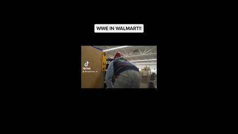 WWE IN WALMART PART 1😂😂