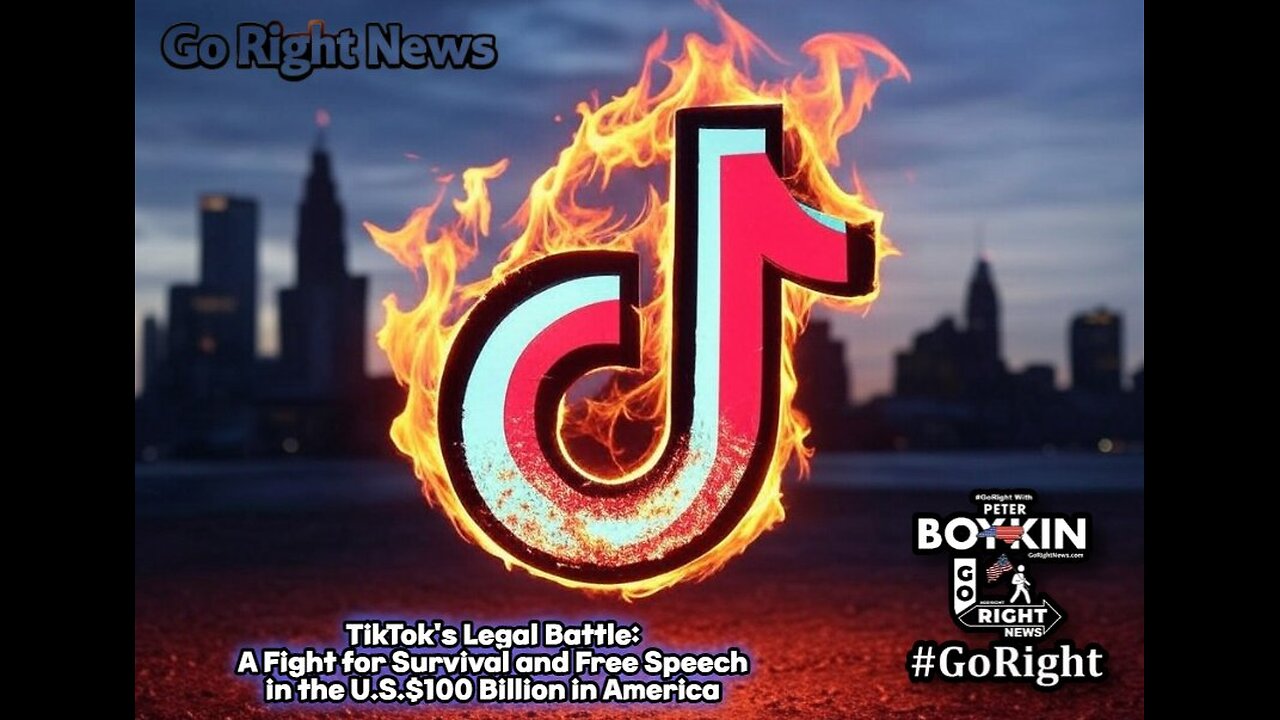 TikTok's Legal Battle Their Fight for Survival in the U.S. #GoRightNews