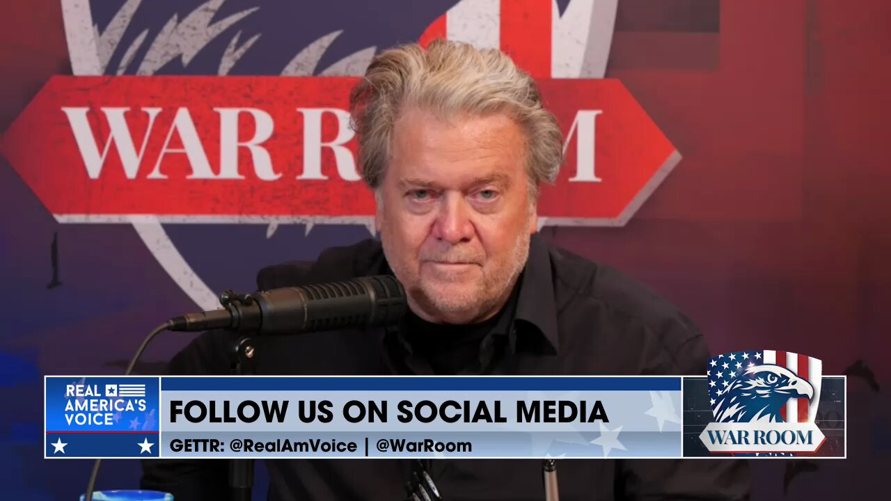 Bannon: "Make Sure You're Weaponized"