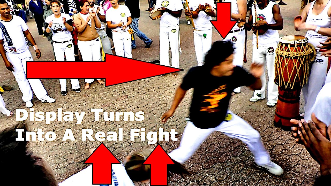 Martial Arts Display Turns Into A Real Fight