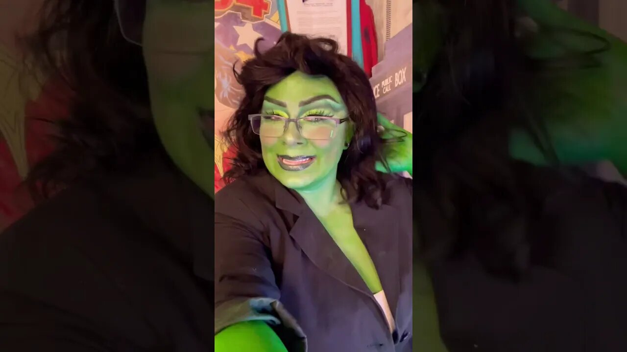 THANK YOU DEMANDA PINSON!!!!! #shehulk #mua #cosplay #musfx #marvelcomics #mcu #bennye