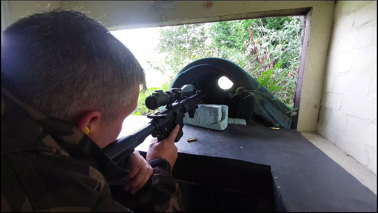 Down the barrel .308 caliber Rifle UK