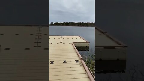 Parks Canada dock at brackley