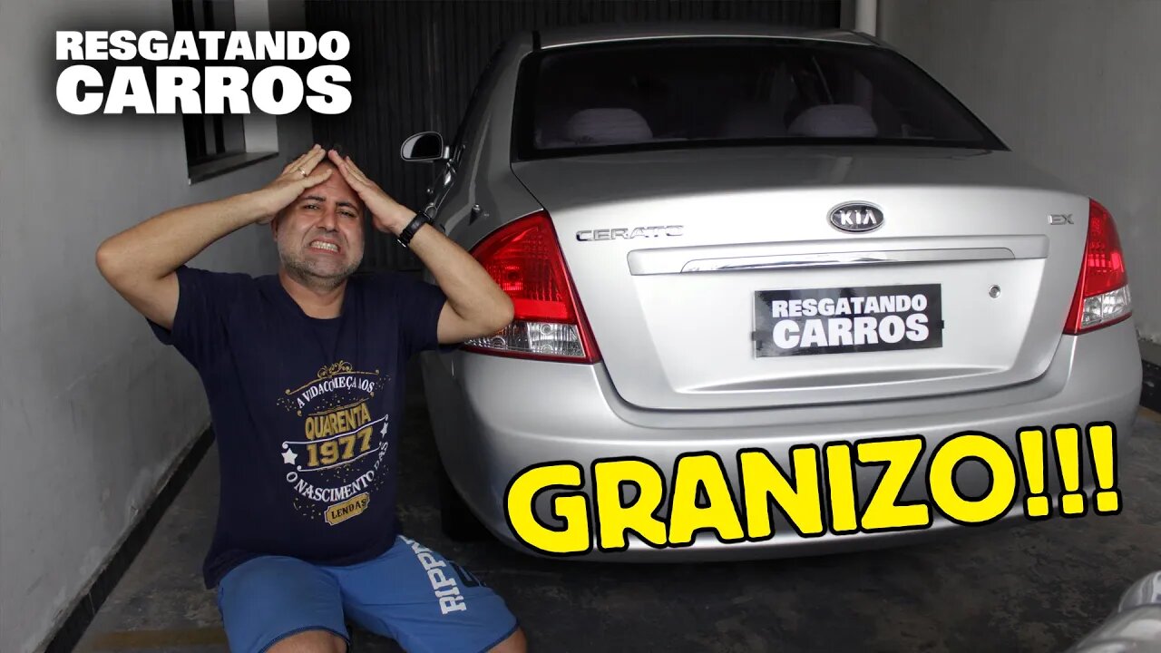 Veja o que o Granizo fez com Esse Carro "Resgatando Carros"