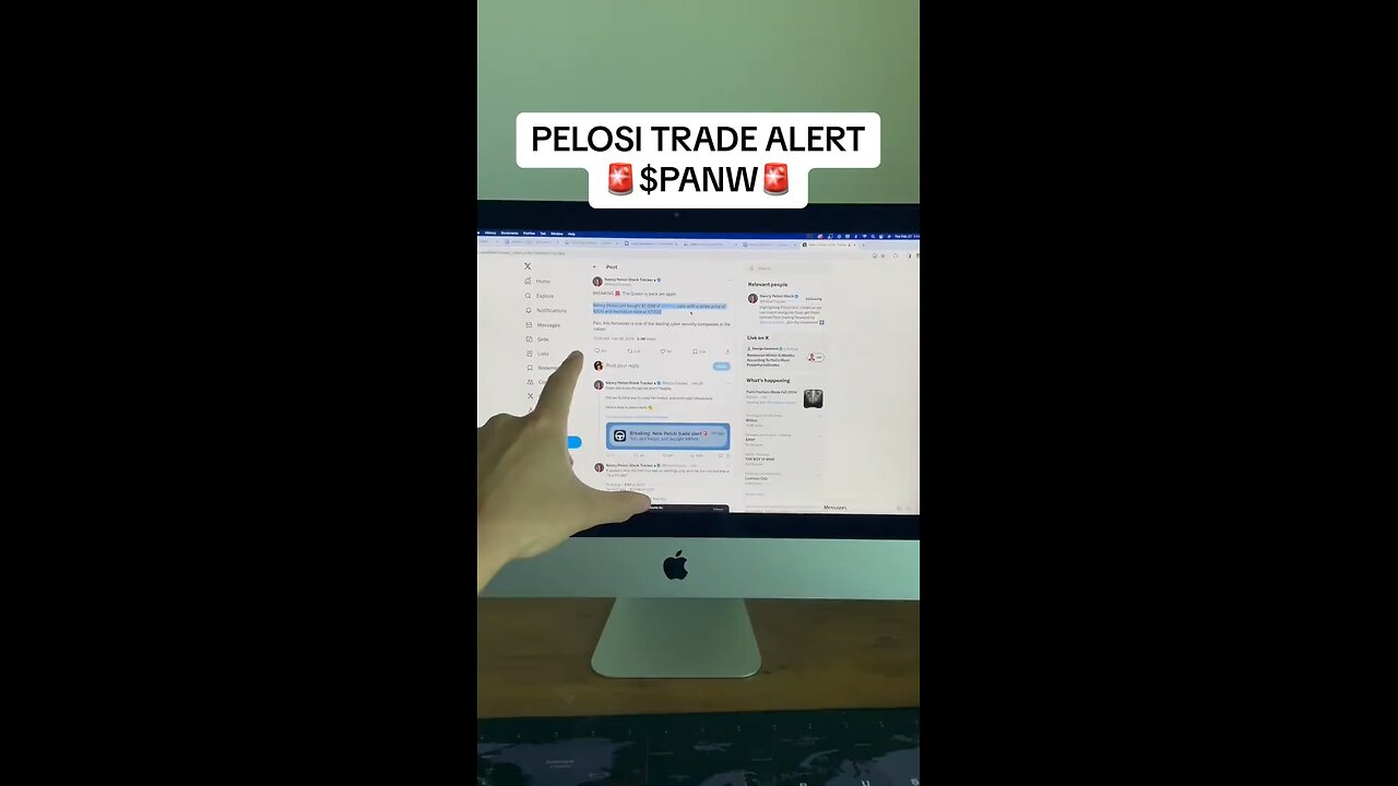 Nancy Pelosi New Trade Alert ‼️