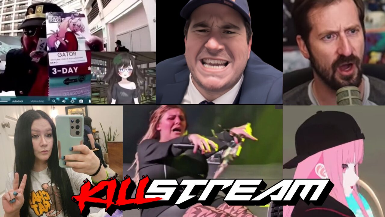 KILLSTREAM: ALEX STEIN EXPOSED, GATOR CRINGEFEST, REKIETA RESPONDS, + VTUBER FREAKSHOW