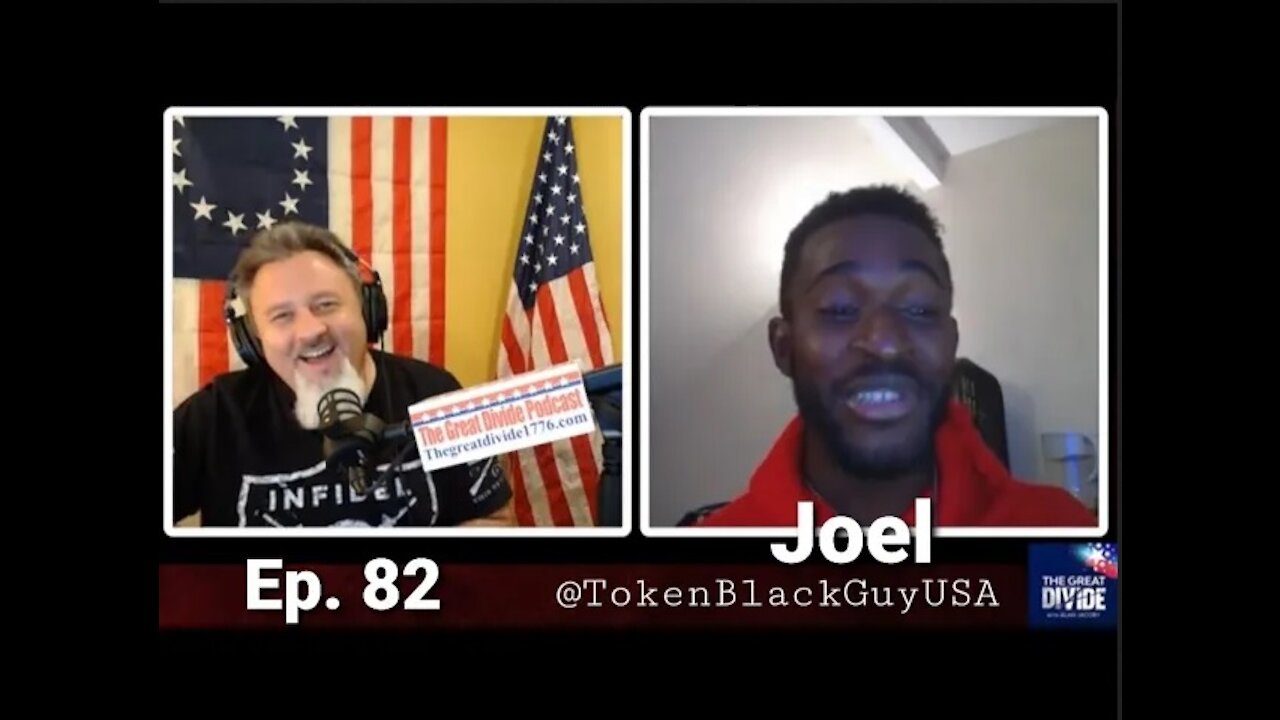 TGD082 Joel @TokenBlackGuyUSA, Turning Point USA Ambassador & PragerU Influencer.