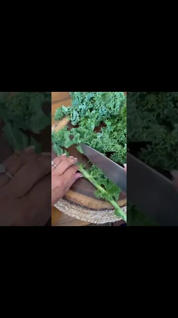 How to soften your kale lettuce ?? #shorts | kale lettuce salad