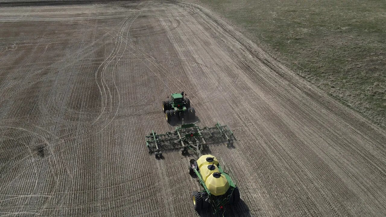 Spring Seeding In North Dakota Spring 2020 in 4k