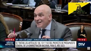 2022 10 26 José Espert Pedido de modificación del Art 100 Presupuesto 2023