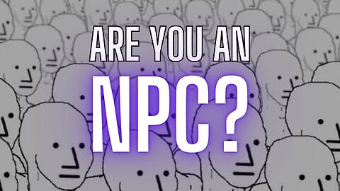 How to spot NPC's and not be one of them / Bruzz Sermon #13