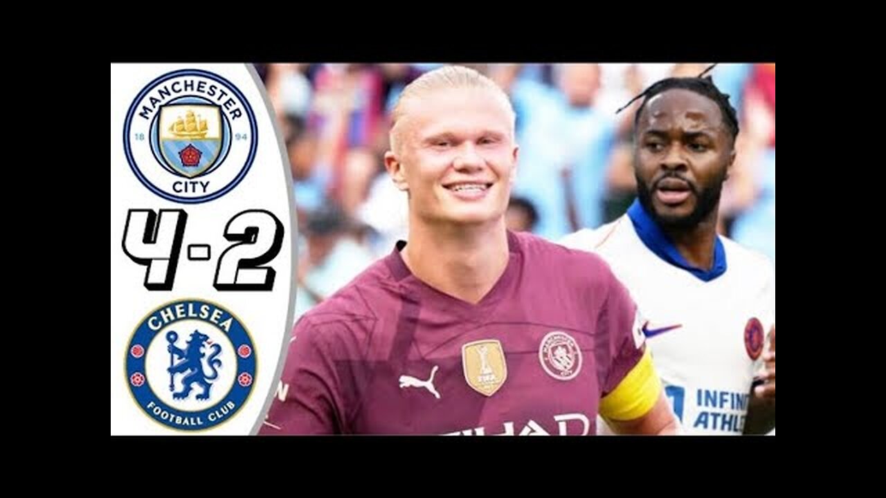 Chelsea vs Man City_ 4-2 Friendly Match Highlights 2024