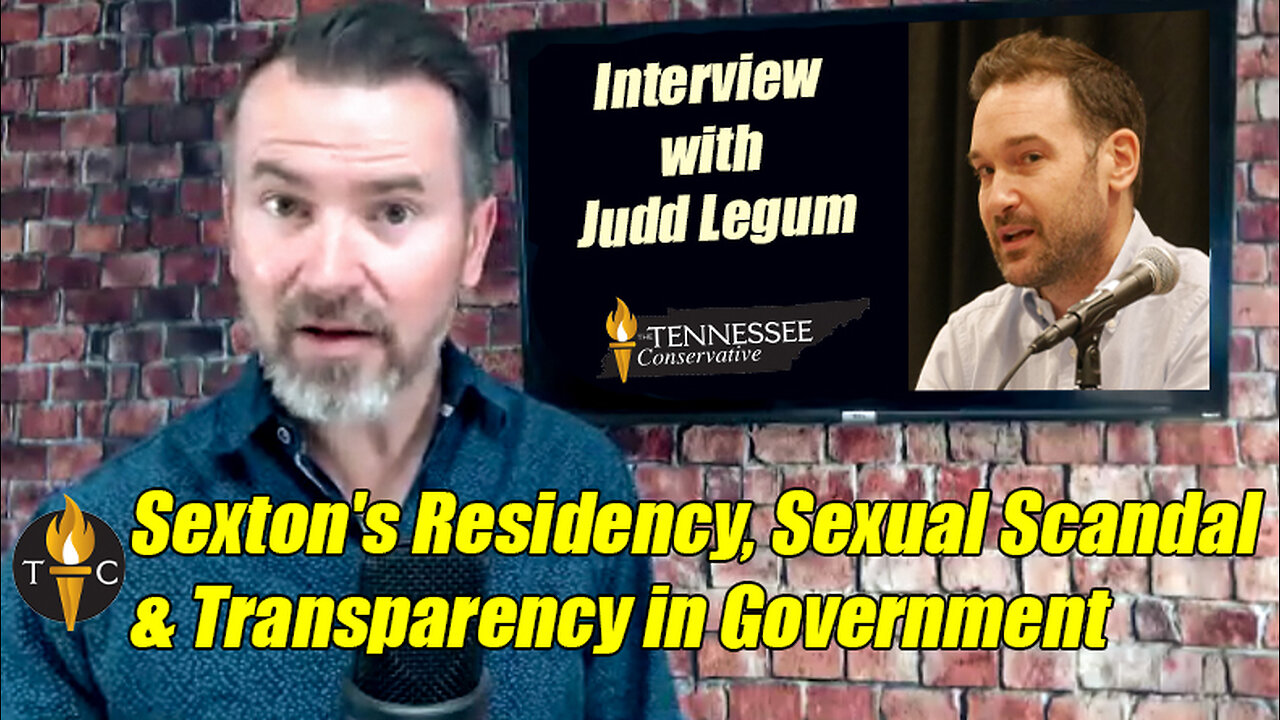 Sexton's Residency, Sexual Scandal & Transparency in Government - Interview with Judd Legum