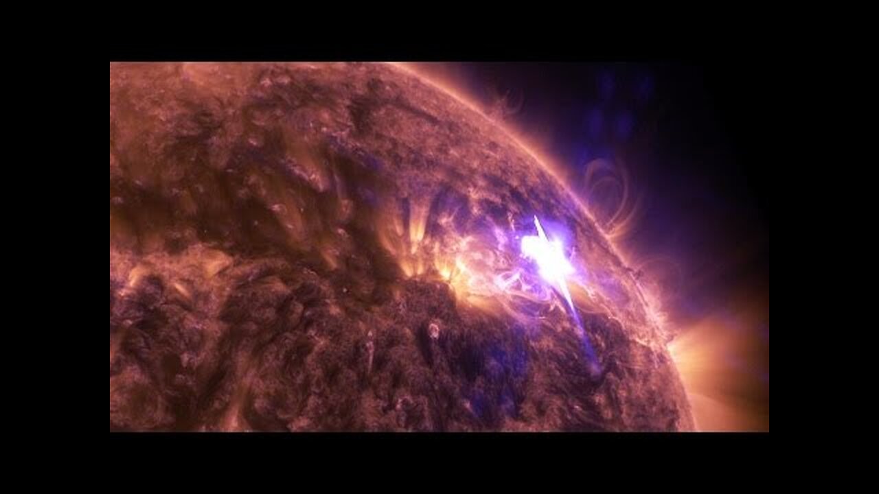 NASA’s 4K View Of April 17 Solar Flare