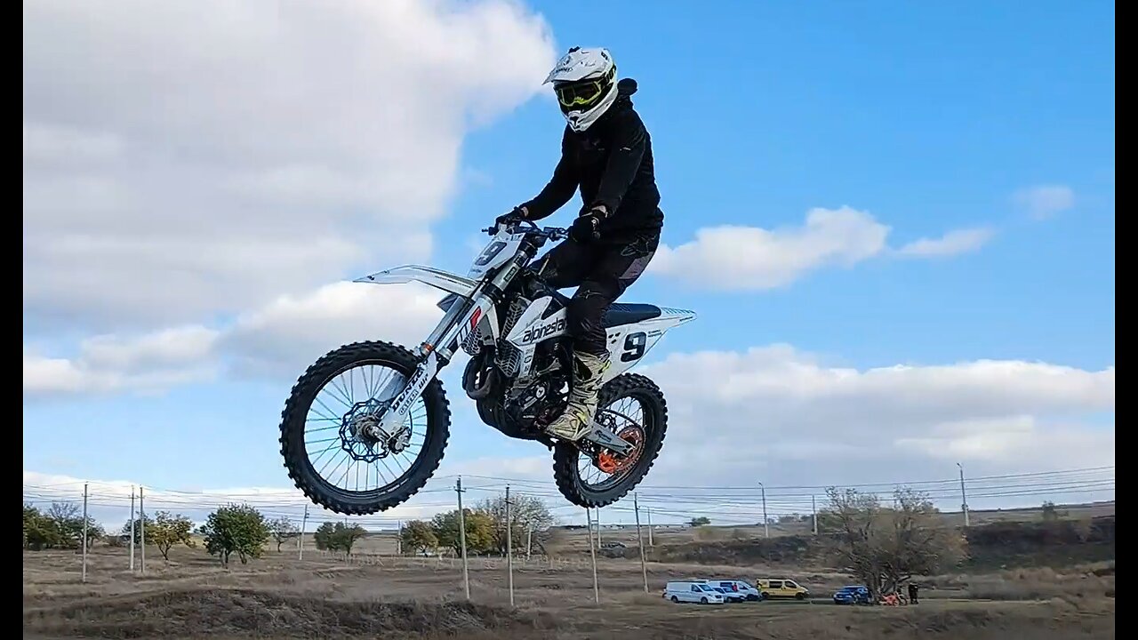 Motocross train. 2024 video clip 2.