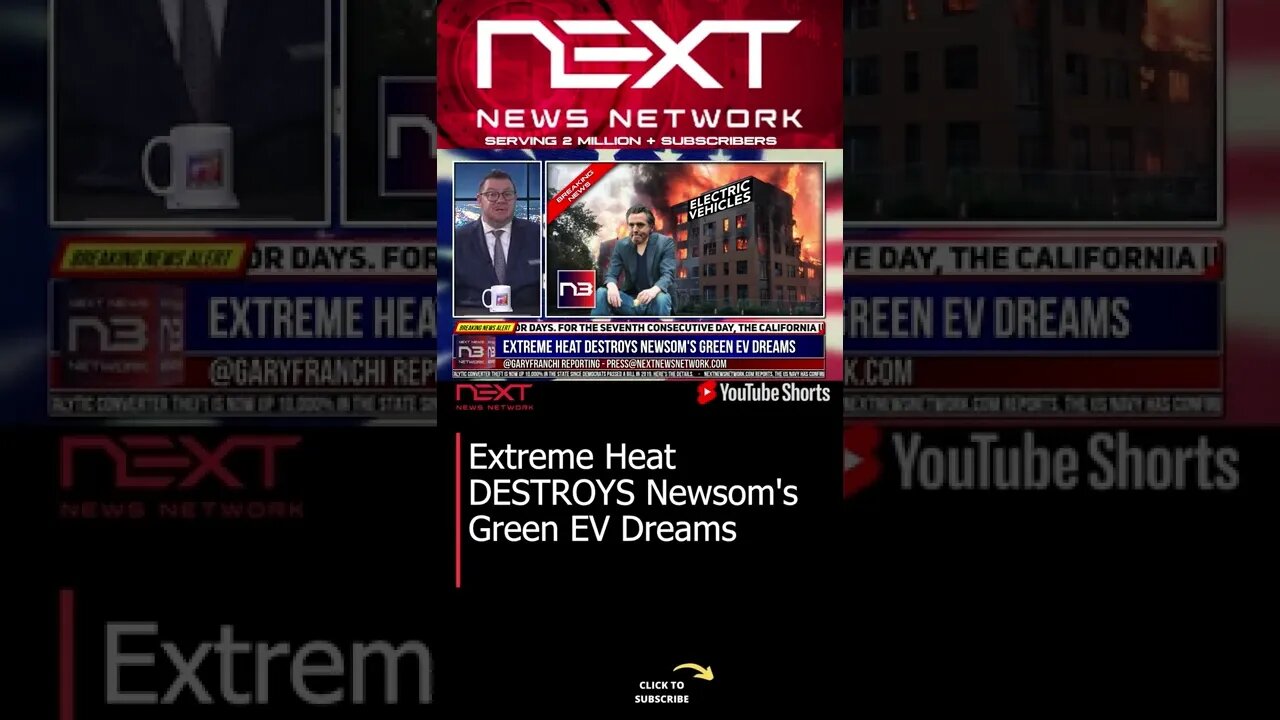 Extreme Heat DESTROYS Newsom's Green EV Dreams #shorts