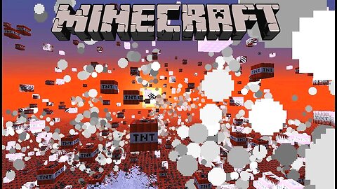 1000 TNT IN MINECRAFT