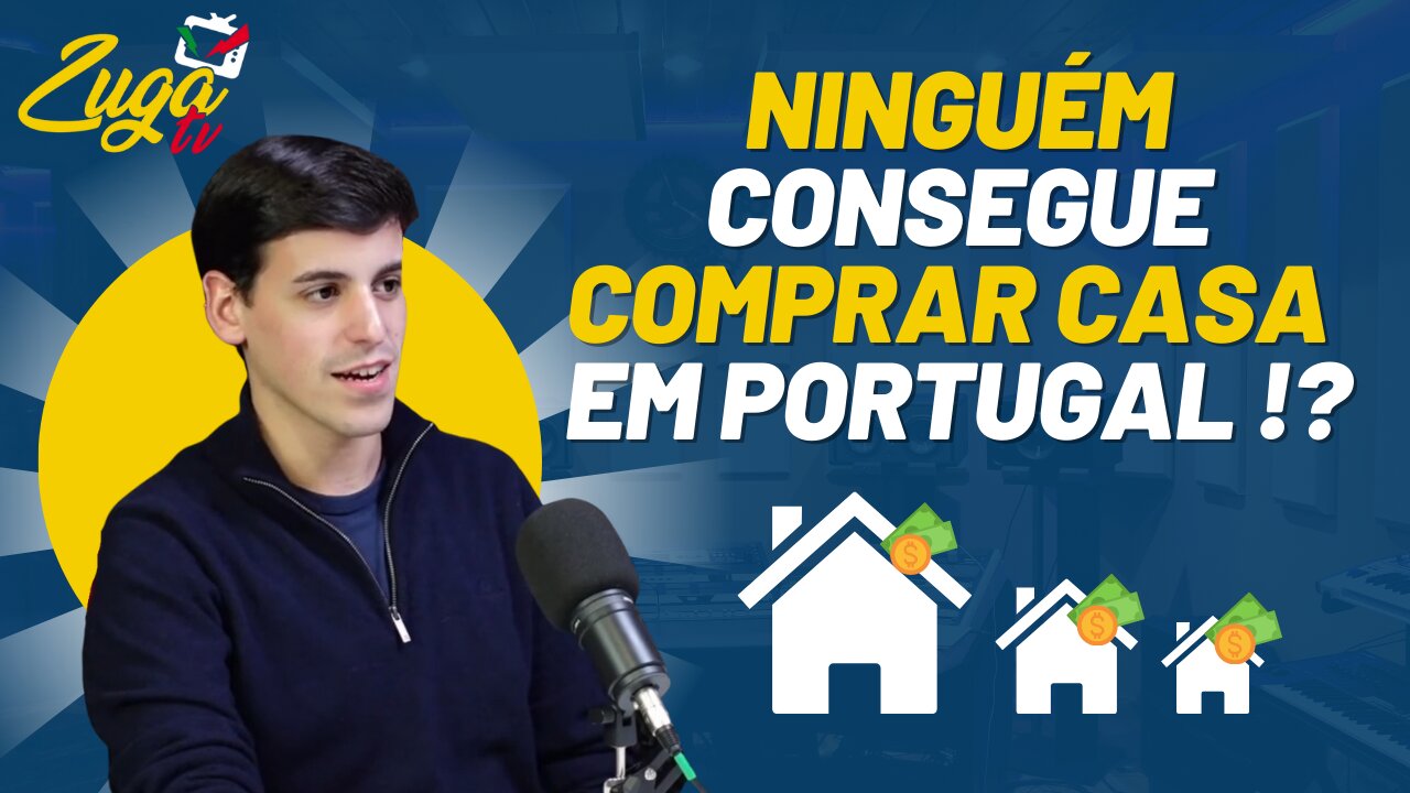 Habitação em Portugal! Nunca foi tão difícil comprar casa? - Zuga Talks c/ Gaspar Macedo #política