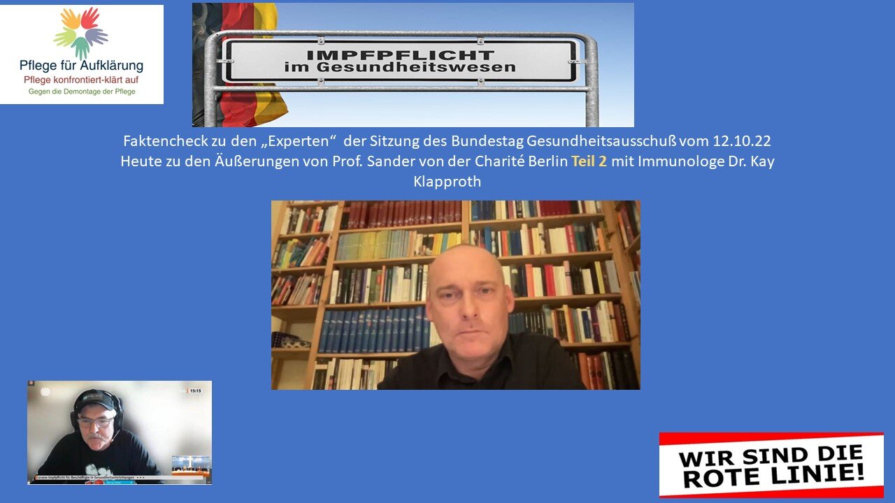 Faktencheck. Wir prüfen die Aussagen von Prof. Sander von der Charité Berlin vom 12.10.22- Teil 2